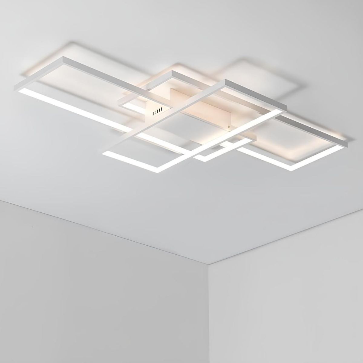 Світлодіодна люстра Led 123 Вт із пультом до 20 м² SVEN 3S SMART WHITE