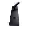 Чорний настінний спотовий Led-світильник BITRIX-W USB+TYPE-C VIOLUX 15W