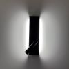 Чорний настінний спотовий Led-світильник BITRIX-W USB+TYPE-C VIOLUX 15W