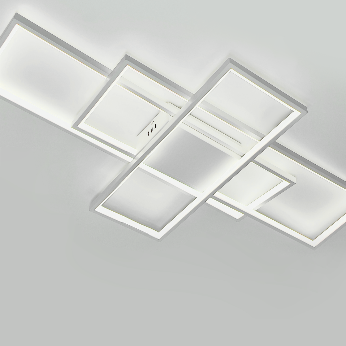 Світлодіодна люстра Led 123 Вт із пультом до 20 м² SVEN 3S SMART WHITE