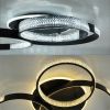 Кругла світлодіодна люстра до 20м² з пультом керування LUMINARIA AKRILIKA ROUND 100W 4R BLACK