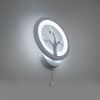 Настінне біле Led-Бра круглої форми 8135/1WH