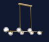 Люстра 761J2023-8 BRONZE+CLWH