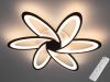 Сучасна Led люстра до 20 м² у формі зірки з димером (2445/6BK dimmer)