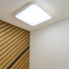 Стельовий LED світильник 70 Вт квадратної форми до 18 м² (Violux MILAN 70W 4500K)