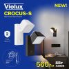 Чорний настінний Led-світильник CROCUS-S VIOLUX 8W 4200K