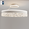 Led люстра до 20м² кругла білого корпусу 90W (STELLA З ICE 2R WHITE)
