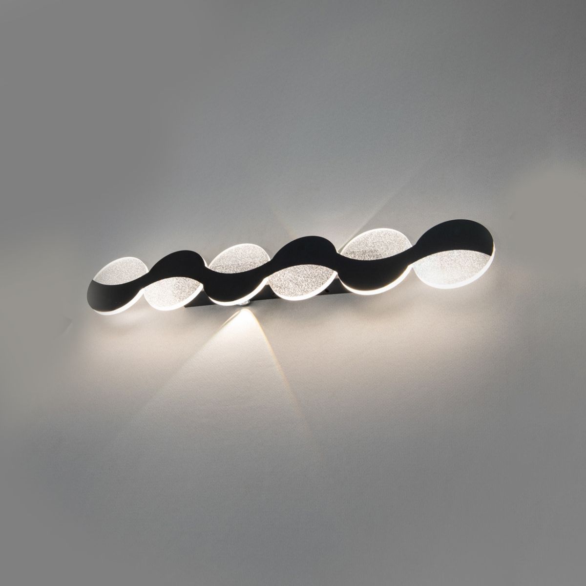 Чорне сучасне Led Бра 40 см (9091/400BK)