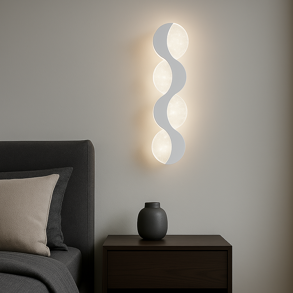 Сучасне Led бра 40 см білого кольору (9091/400WH)