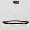 Чорна підвісна Led люстра 50W із акриловим розсіювачем Modern Minimalist Black (2001/60BK)