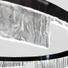 Чорна підвісна Led люстра 50W із акриловим розсіювачем Modern Minimalist Black (2001/60BK)
