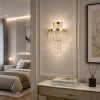 Кришталеве Led бра  у золотому кольорі (376/B WALL GD)