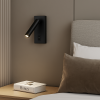 Настінний сучасний Led-світильник у чорному корпусі BITRIX-H VIOLUX 3W 4200K