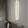 Біле лінійна настінне Led бра 80 см  Minimalism Line White 20W  (6334/80WH)