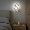 Настенное белое Led Бра форма лепесток 8165/1WH