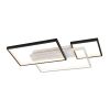 Стельова Led люстра до 18м² прямокутної форми 65 см чорно біла Minimalist Rectangular LED Panel