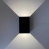Настінний Led-світильник у чорному корпусі  світить верх вниз 10W 4200K IP65 JOKER 