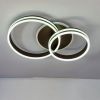 Світлодіодна Led люстра до 18 м² два кільця 55041/2ВВ CF