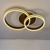 Світлодіодна Led люстра до 18 м² два кільця 55041/2ВВ CF