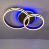 Світлодіодна Led люстра до 18 м² два кільця 55041/2ВВ CF