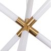 Дизайнерський LED підвіс у стилі мінімалізм "Geometria Bronze" (7813155-1 AB)