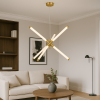 Дизайнерський LED підвіс у стилі мінімалізм "Geometria Bronze" (7813155-1 AB)