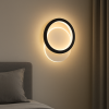 Настінне LED бра в чорно-білому кольорі з регулюванням світла VIVA 2R (25W)