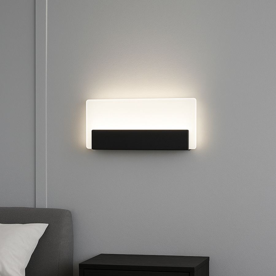 Стильне свiтлодiодне Led-Бра у чорному корпусі MX2224-1BK