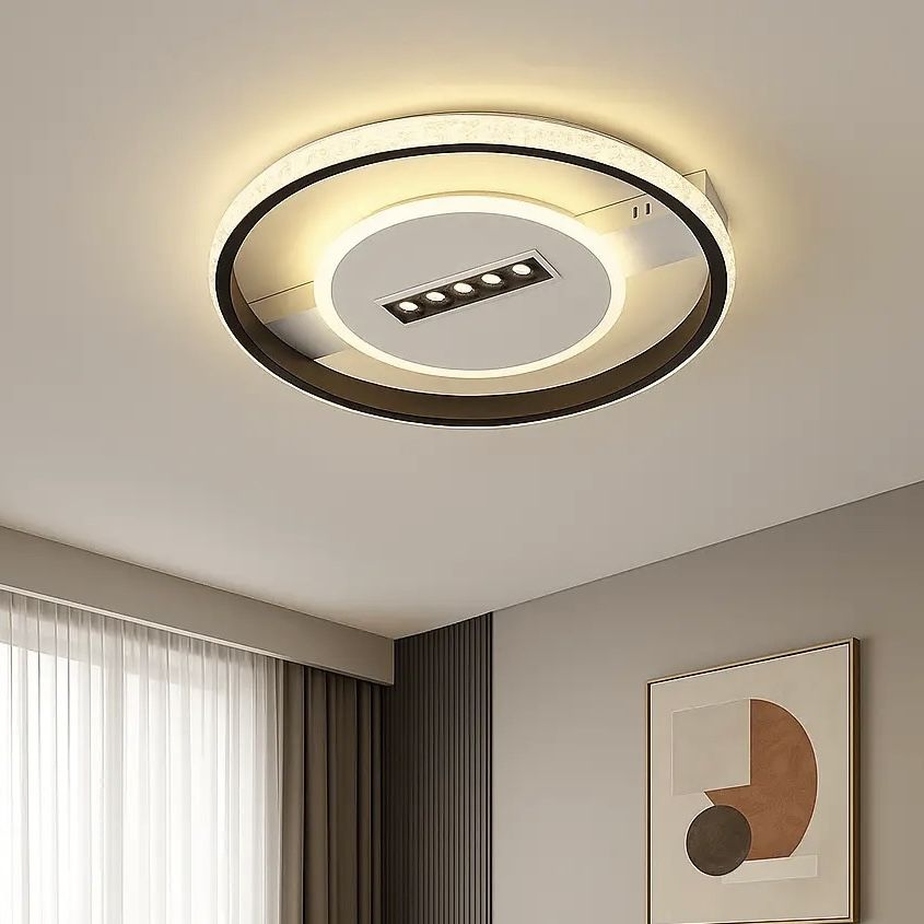 Світлодіодна Led люстра до 16м² круглої форми 40 см Zenith Circle