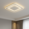 Квадратна світлодіодна Led люстрадо 18м² білий корпус 85W (VEGA DUAL 2S WHITE/WHITE)