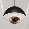 Сучасний LED-підвіс Чорний/Золото 7 Вт (QY-H1206 B+SG)