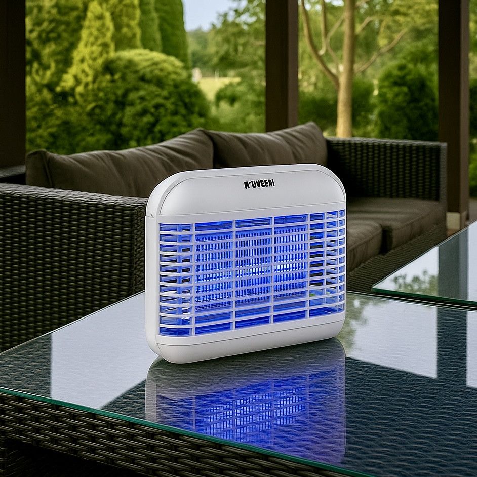 Пастка для комах до 100 м² LED біла Noveen IKN920