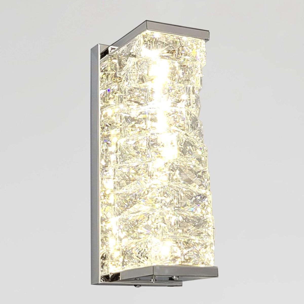 Настінне Led бра в стилі Арт Деко кришталь 88031/290W CH