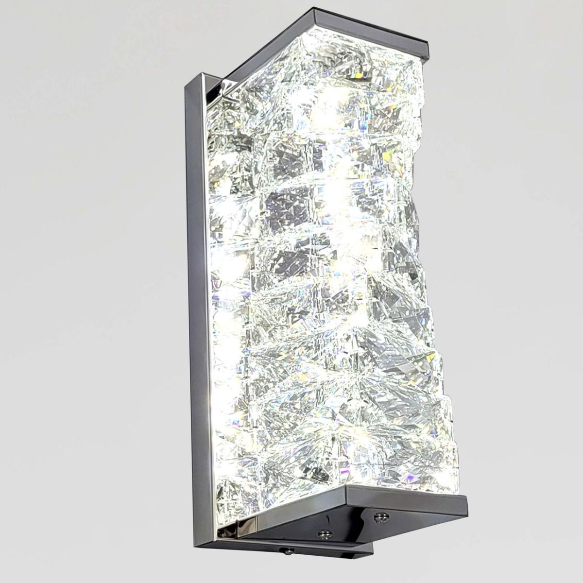 Настінне Led бра в стилі Арт Деко кришталь 88031/290W CH