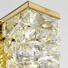 Настінне Led бра у стилі Арт Деко кришталь у золоті (88031/290WGD)