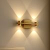 LED-бра Золото, світло вгору та вниз (6340/2GD)