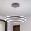 Люстра светодиодная STELLA 96W-GREY/WHITE Подвесная управляемая люстра