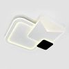 Люстра Led 105 Вт светодиодная с пультом до 18 м² COMETA 105W-3S WHITE/BLACK