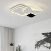 Люстра Led 105 Вт светодиодная с пультом до 18 м² COMETA 105W-3S WHITE/BLACK