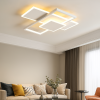 Світлодіодна Led люстра до 18 м² з пультом у білому корпусі LAMPARAS 3L 90 Вт