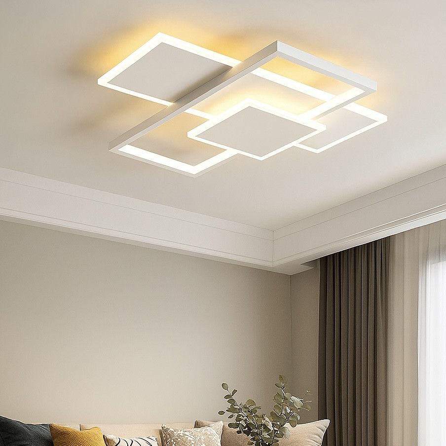 Світлодіодна Led люстра до 18 м² з пультом у білому корпусі LAMPARAS 3L 90 Вт