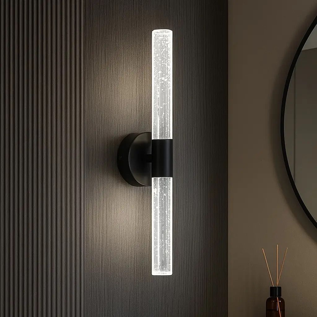 Сучасне LED бра "Crystal Stick Black" 6W (1908/1WBK)