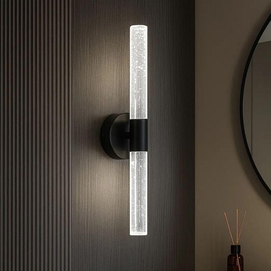 Сучасне LED бра "Crystal Stick Black" 6W (1908/1WBK)