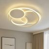 Стельова LED люстра 25 м² круглої форми 100 Вт біла з пультом керування (VIOLUX SPINER 220525)