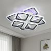 Люстра Led до 20 м² з пультом керування 144 Wt (1136/4+4 Bk)