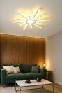 Люстра Led до 18 м² з пультом управління 70 Вт (TERESA 70W-R WHITE 10205)
