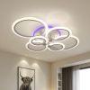 Стельова світлодіодна Led люстра до 25 м² з пультом керування (1126/6 Wh)