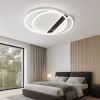 Круглая светодиодная Led люстра до 18 м² с пультом (ECLIPSE SAVIO 85W 2R WHITE/BLACК)