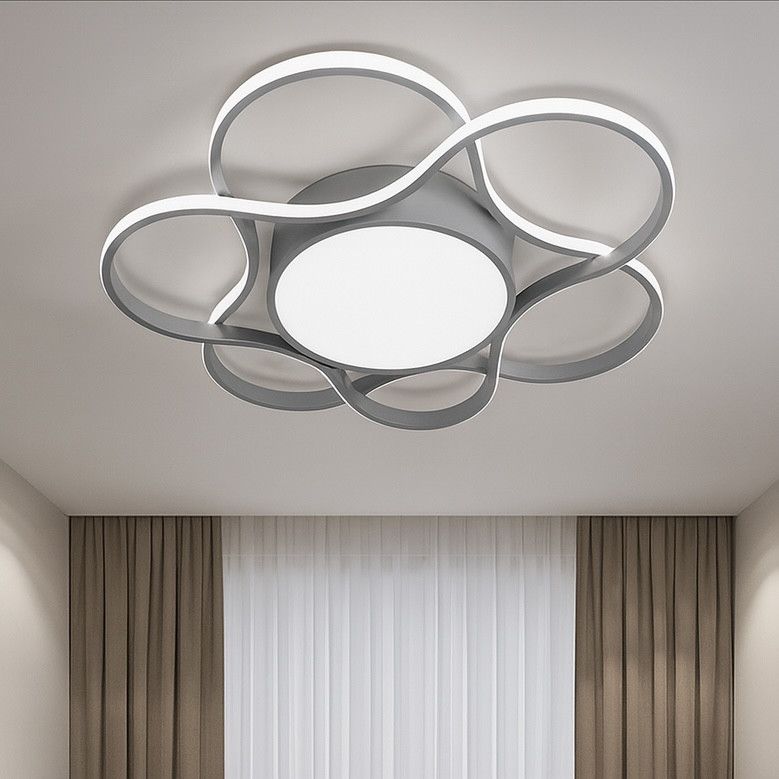 Круглая потолочная Led люстра до 20 м² с пультом управления модель (1147)