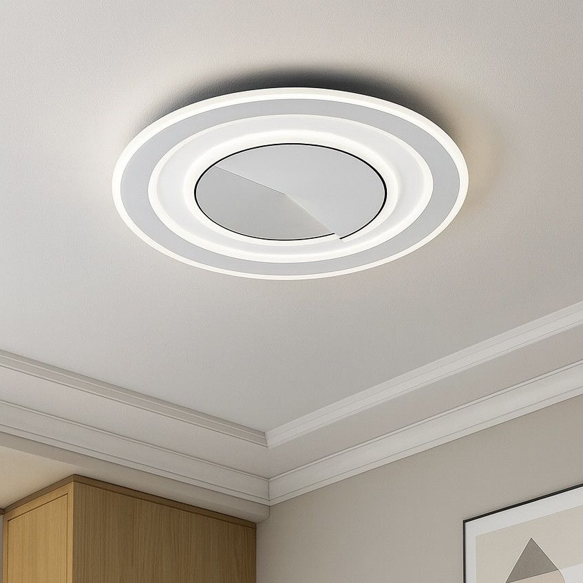 Люстра стельова світлодіодна Led до 15 м² кругла (4347-40)